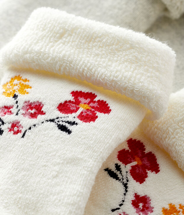 Confezione da 2 paia di calzini beb&egrave; multicolore