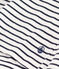 T-shirt L'Iconique in cotone a righe donna bianco MARSHMALLOW/blu SMOKING