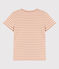 T-shirt LE DROIT girocollo in cotone Donna VINTAGE/ AVALANCHE