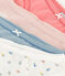Confezione da 5 slip tulipani in cotone bambina variante 1