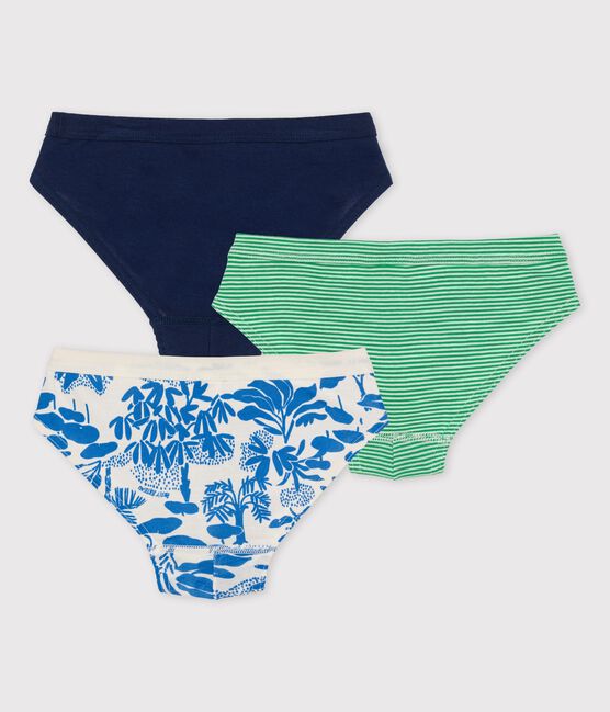 Confezione da 3 slip giungla bambino in cotone variante 1