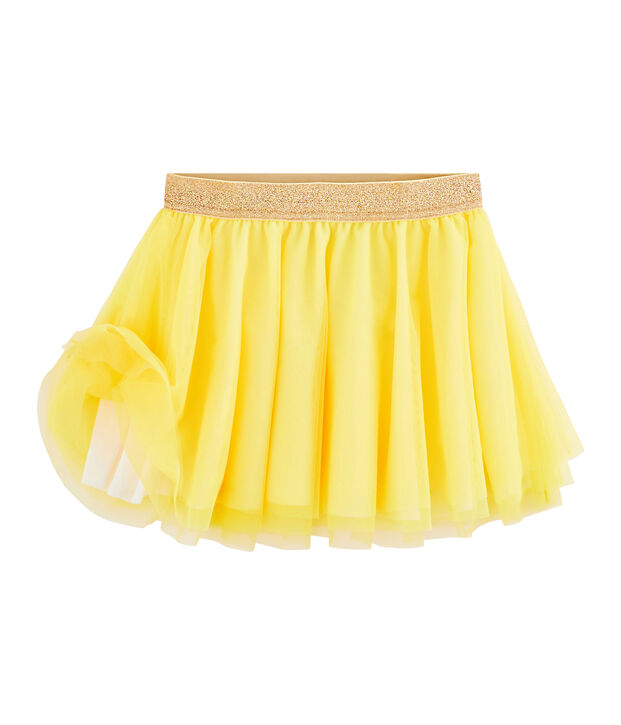 Gonna bambina giallo
