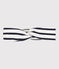 Fascia bebè a righe in jersey bianco MARSHMALLOW/blu SMOKING