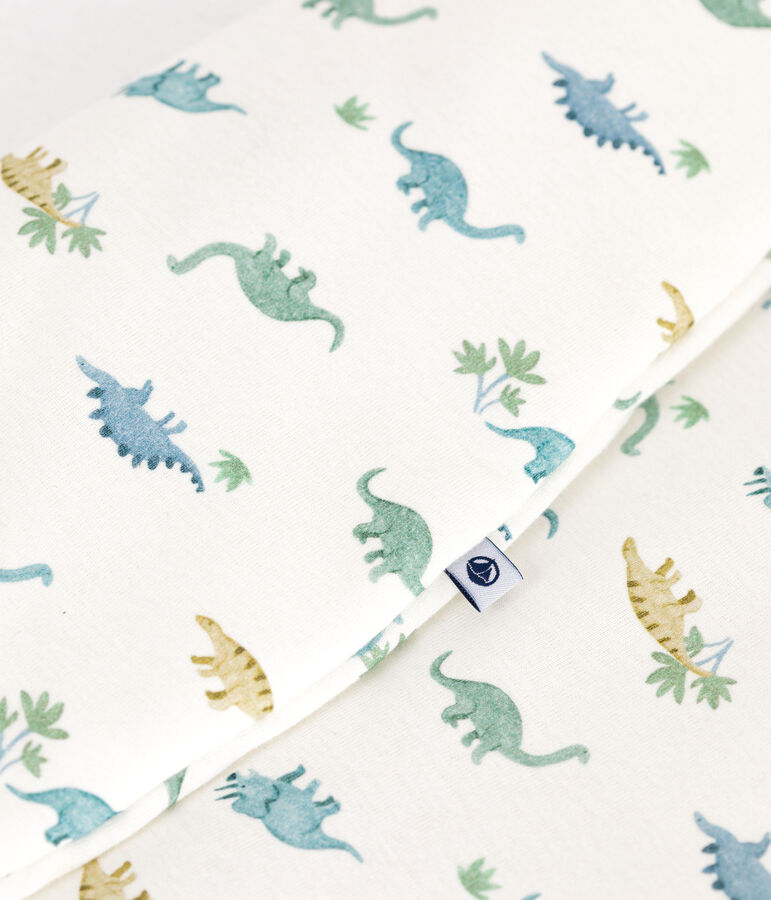 Sacco nanna neonato in cotone con dinosauri TOG 2 bianco/multicolore