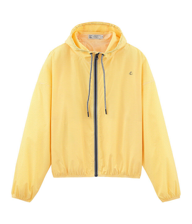 Giacchetta corto unisex giallo/bianco