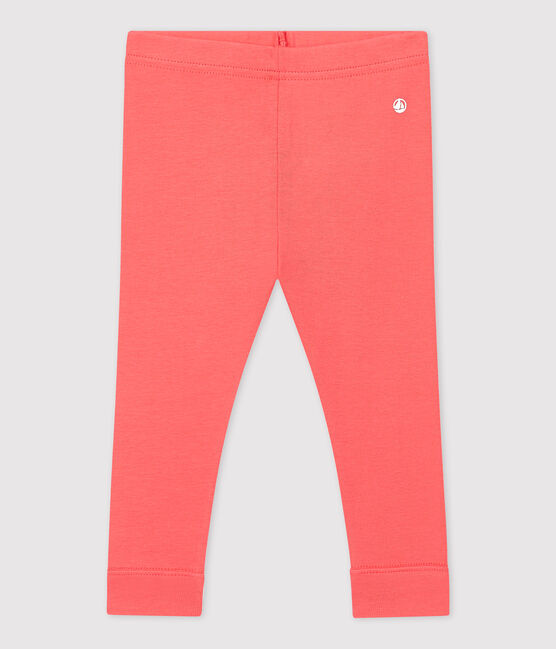 Leggins in cotone bebè. arancione PEACHY