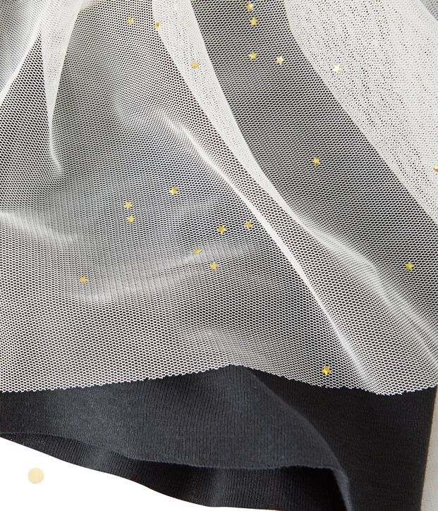 Abito beb&egrave; femmina bi-mati&egrave;re bianco/grigio