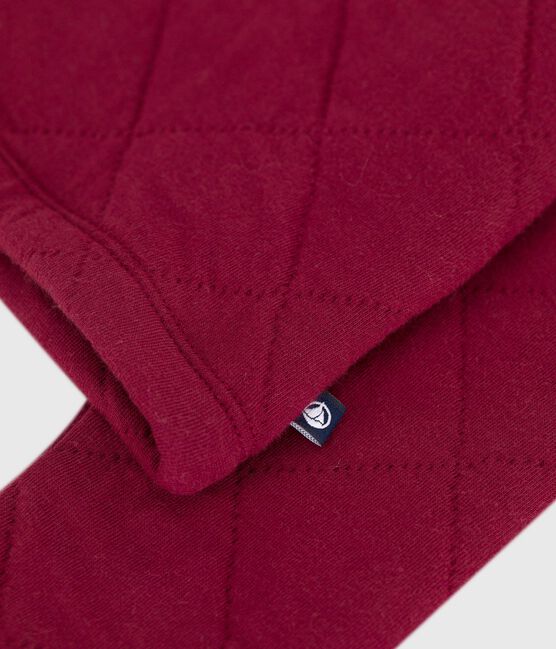 Cardigan in cotone tinta unita bambino AMARANTE