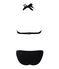 Costume due pezzi donna nero NOIR