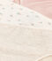 Confezione da 3 slip a fiori bambina in cotone ed elastam variante 1