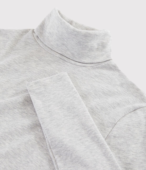 Dolcevita iconico in cotone Donna grigio BELUGA CHINE