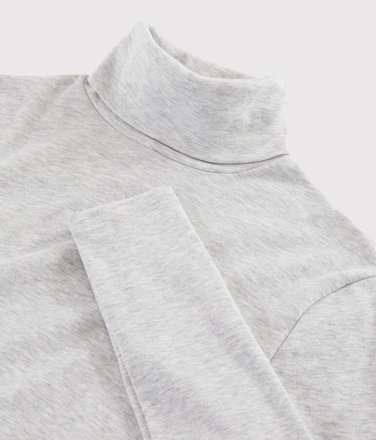 Dolcevita iconico in cotone Donna grigio