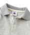 Body bebé maschio in millerighe grigio SUBWAY/beige COQUILLE
