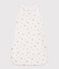 Sacco nanna neonato in cotone con stampa a fiori TOG 1,5 bianco MARSHMALLOW/bianco MULTICO