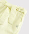Pantaloni in serge bambina giallo CITRONEL