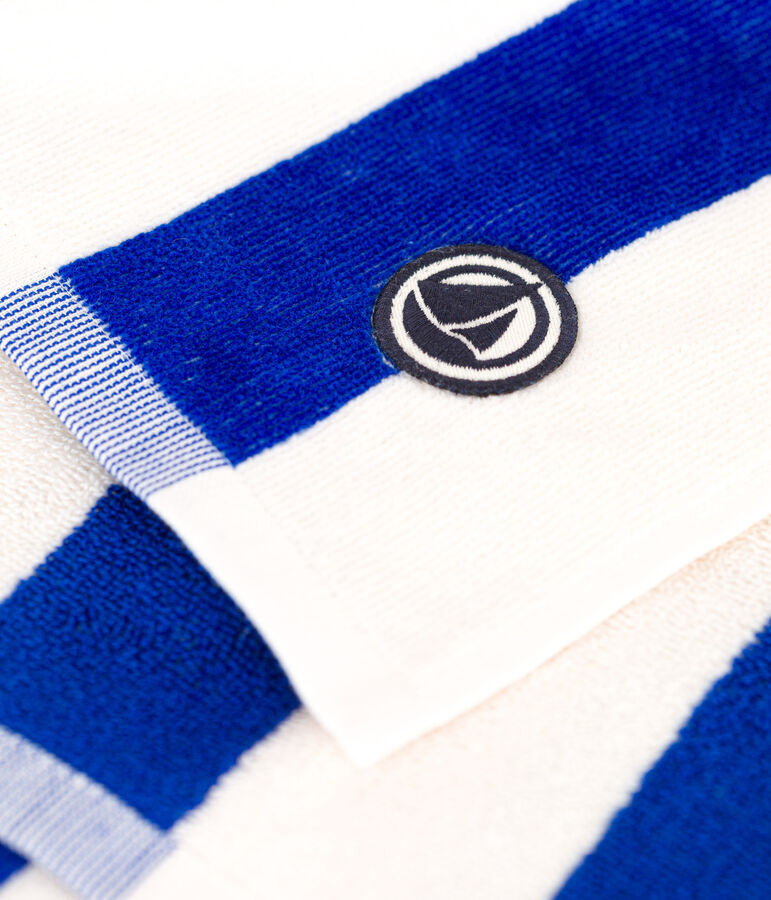 TELO MARE IN SPUGNA A RIGHE multicolore