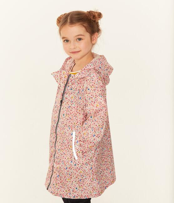 Giacchetta bambina bianco MARSHMALLOW/bianco MULTICO