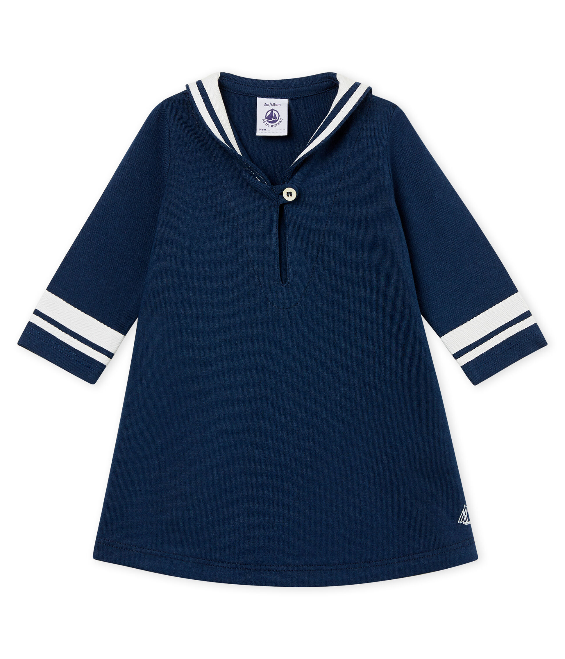 Vestito Bimba Petit Bateau Robe Ml