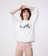Confezione da 2 slip a vita alta in cotone a righe donna