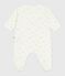 Pigiama in cotone a fiori neonato bianco/multicolore