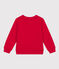 Felpa in molleton bambino rosso CORRIDA