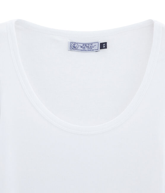 T-shirt maniche 3/4 donna bianco ECUME