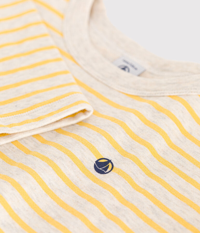 T-shirt a maniche lunghe in tubique bambino MONTELIMAR/ DAISY