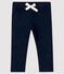 Pantalone in tubique bebè maschio blu SMOKING