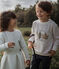 Felpa bambino Petit Bateau x Deyrolle beige MONTELIMAR CHINE