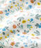Body con collo collerette a fiori in cotone bebè bianco MARSHMALLOW/bianco MULTICO