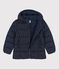 Piumino bambina blu SMOKING/ ARGENT