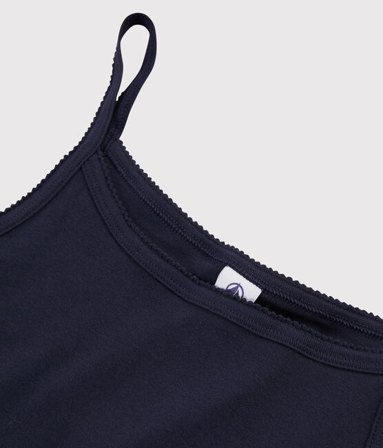 Canottiera con spalline Donna blu SMOKING