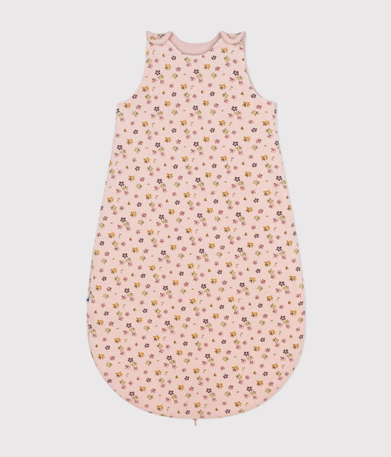 Sacco nanna in velluto neonato TOG 3 rosa SALINE/bianco MULTICO
