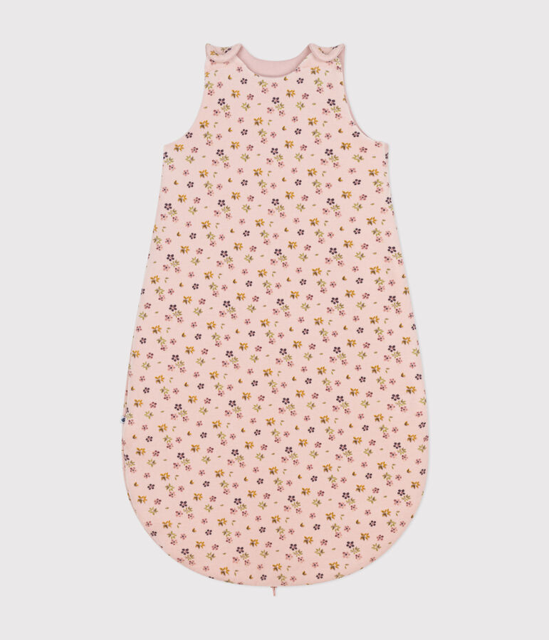 Sacco nanna in velluto neonato TOG 3 rosa SALINE/bianco MULTICO