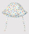 Cappellino fantasia a fiori bebè. bianco MARSHMALLOW/bianco MULTICO
