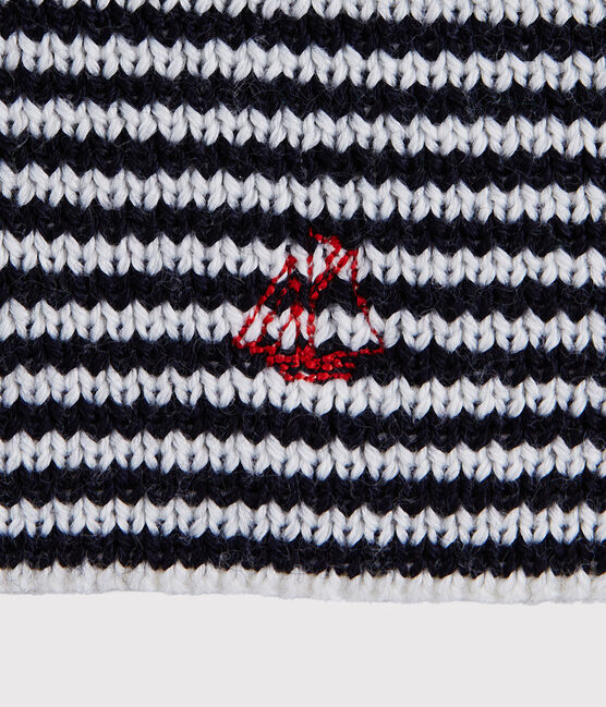 Passamontagna in maglia bambino - bambina blu SMOKING