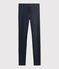 Leggings in jersey bambina blu SMOKING/giallo OR
