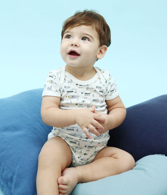 Trio body manica corta bebè maschietto variante 1