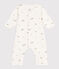 Bodyjama stampato in cotone bianco MARSHMALLOW/bianco MULTICO