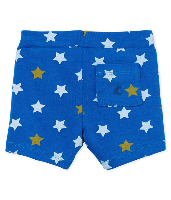 Short bebè maschio fantasia blu RIYADH/bianco MULTICO