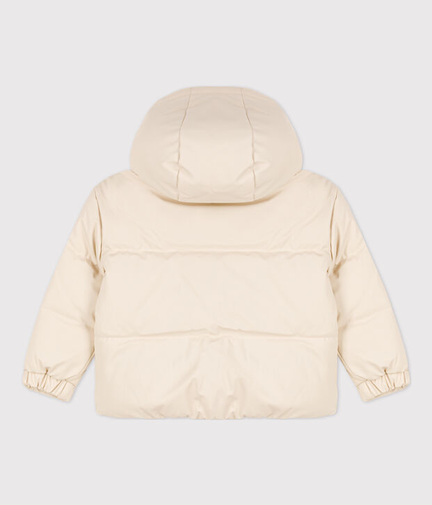 Piumino bambino unisex ecru