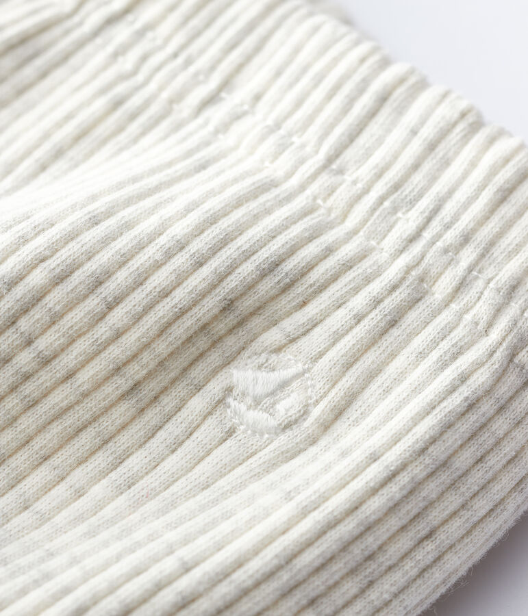 Pantaloni alla turca in cotone beb&egrave;. beige