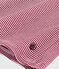 T-shirt L'Iconique a maniche corte in cotone donna rosso AMARANTE/ MARSHMALLOW