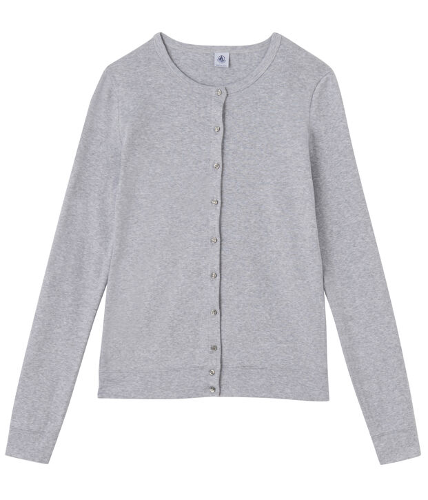 Cardigan donna grigio Fumee Chine