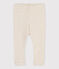 Leggings bebè in maglia a costine beige MONTELIMAR CHINE