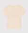 T-shirt bambina in cotone stampato bianco AVALANCHE/ MULTICO