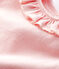 Body manica lunga bebè femmina rosa MINOIS