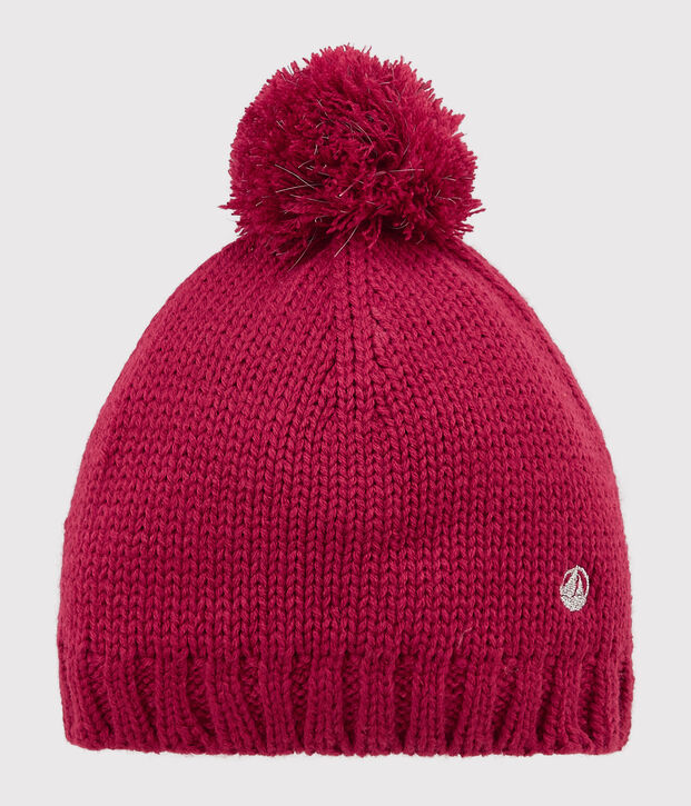 Cappellino bambina rosa