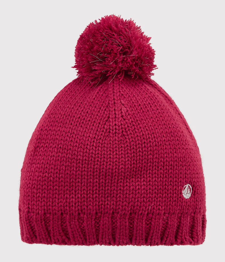 Cappellino bambina rosa