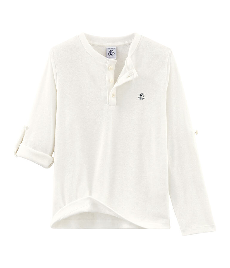 T-shirt bambino bianco MARSHMALLOW